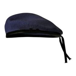 B&eacute;ret bleu marine, arm&eacute;e FR (Fabrication fran&ccedil;aise) T. 54