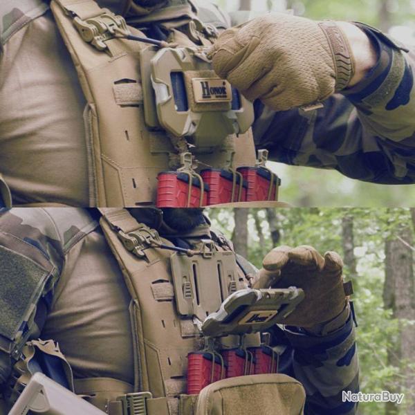 Support Tactique attaches MOLLE pour t�l�phone portable Coyote