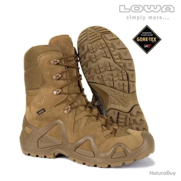 Chausseres militaires Lowa Zephyr GTX Hi TF Coyote OP Coyote T. 45