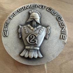 M&eacute;daille 2eme r&eacute;giment du g&eacute;nie