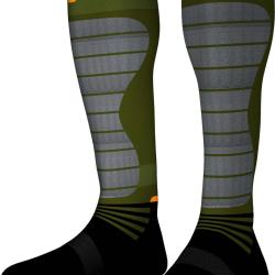 Chaussettes hautes Monnet Hunting Expert kaki - P.43/44
