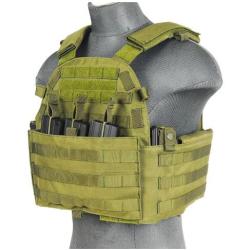 Veste Plate Carrier 1000D OD - Vert olive
