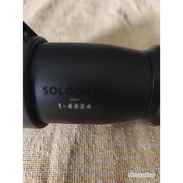 Lunette de battue solognac avec montage