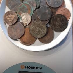 Lot de Pi&egrave;ces de Monnaies Bronze anciennes a identifier N&deg;2