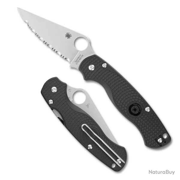 Couteau pliant Spyderco Para Military 2 noir C81SBK2