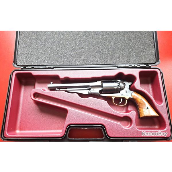 Rare revolver Remington Mod�le New Army 1858, calibre .36, reproduction Pietta 1978, en mallette.