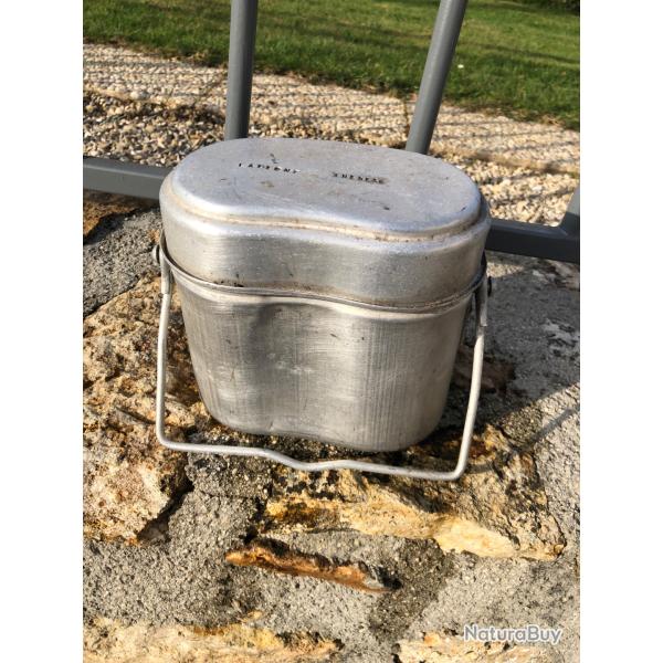 GAMELLLE TYPE ALLEMANDE WW2 FABRICATION FRANCAISE