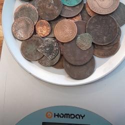 Lot de Pi&egrave;ces de Monnaies Bronze anciennes a identifier N&deg;5