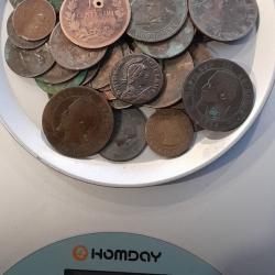 Lot de Pi&egrave;ces de Monnaies Bronze anciennes a identifier N&deg;6