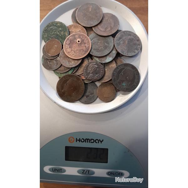 Lot de Pi�ces de Monnaies Bronze anciennes a identifier N�6