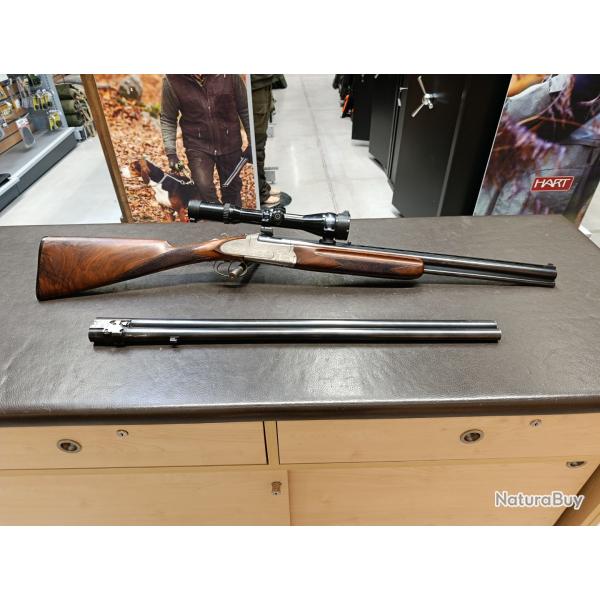 Fusil Chapuis 12/70 + 1 canon mixte 12/70 et 7x65R + Lunette