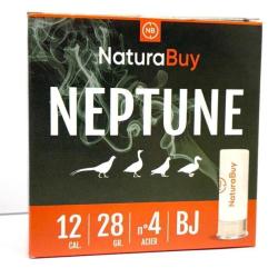 250 Cartouches NaturaBuy - Neptune- 12/70- 28gr - Plomb n&deg;4 - 1� sans prix de r&eacute;serve ! Lot 1
