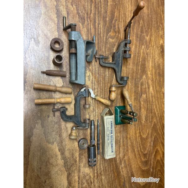 Sertisseurs et divers pour rechargement