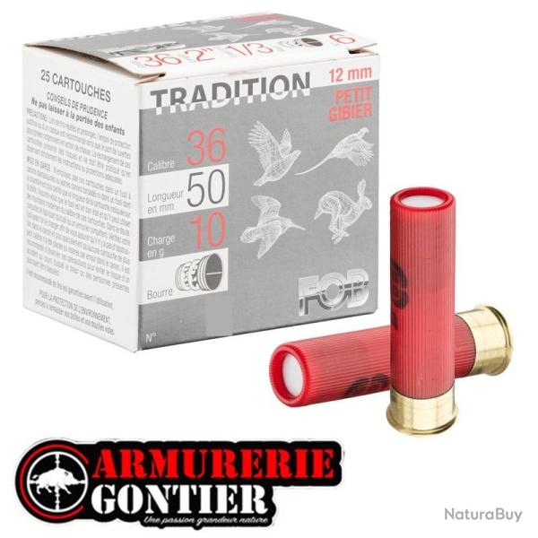 Cartouches FOB TRADITION 12MM 8