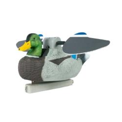 MOULES MOTORIS&Eacute;S FLOTTANTS M&Acirc;LES CANARD COLVERT AVEC AILES ROTATIVES - LUCKY DUCK