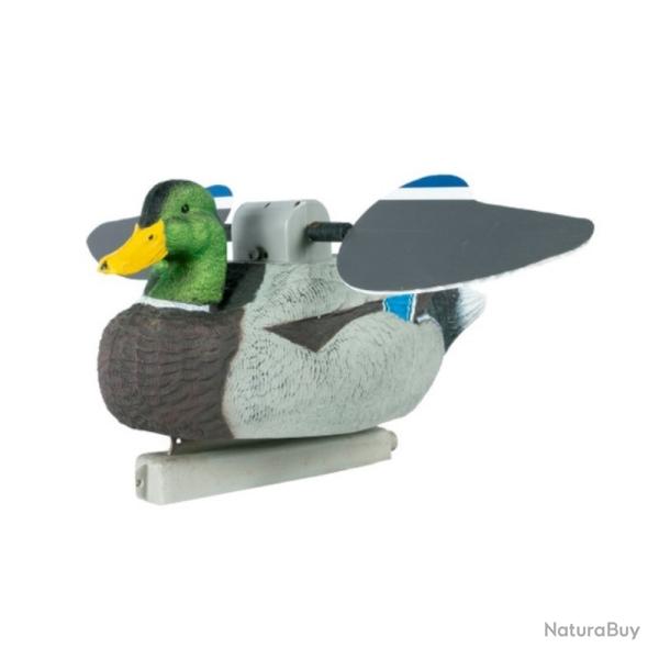 MOULES MOTORIS�S FLOTTANTS M�LES CANARD COLVERT AVEC AILES ROTATIVES - LUCKY DUCK
