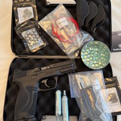 Umarex S&W M&P9 T4E 7.5 joules + deuxi&egrave;me chargeur + ressort puissance