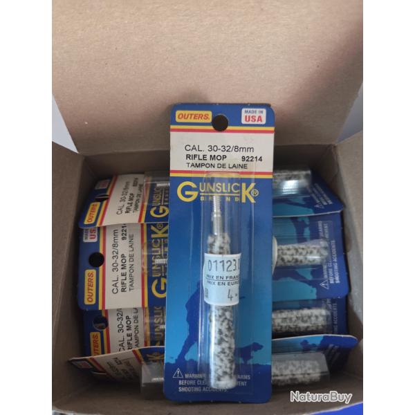 tampon laine calibre 30-32/8 mm