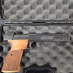 Pistolet de tir sportif H&auml;mmerli 215 calibre 22 LR excellent &eacute;tat