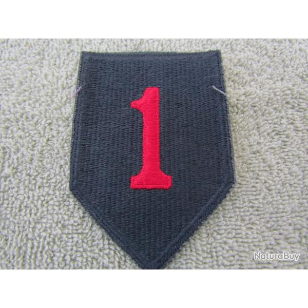 PATCH US INSIGNE DE BRAS BIG RED ONE WW2