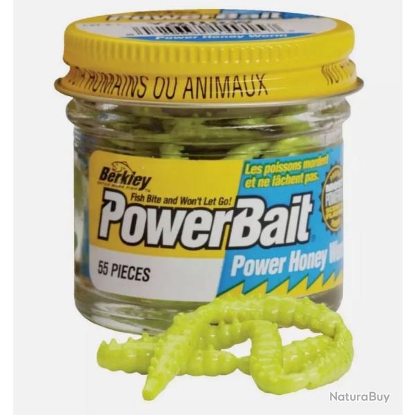 Teigne artificielle jaune Berkley Honey Worm