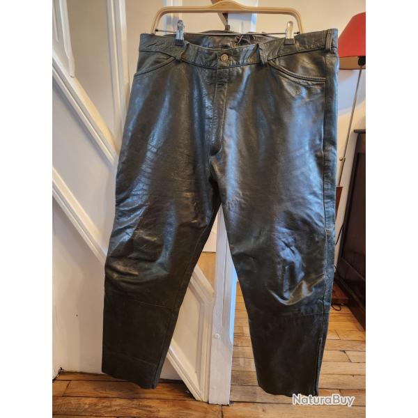 pantalon de chasse cuir