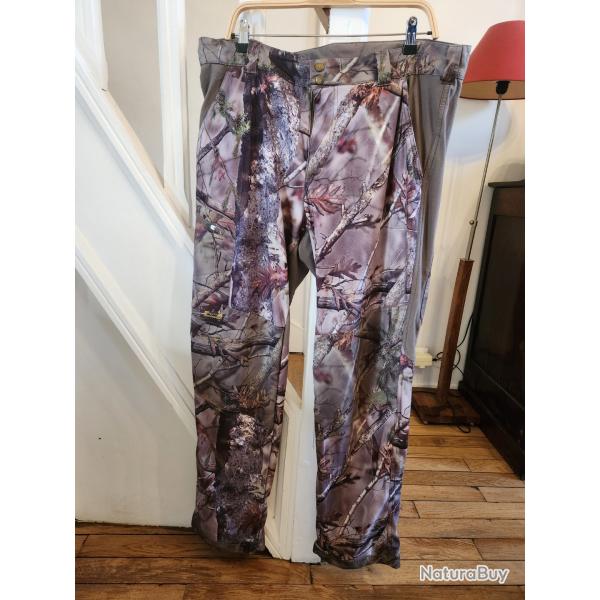 pantalon camo tissus leger Solognac