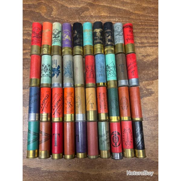 Douille de Chasse calibre 12 pour collection