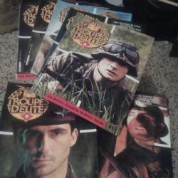 LOT de 8 revues TROUPES D'ELITE