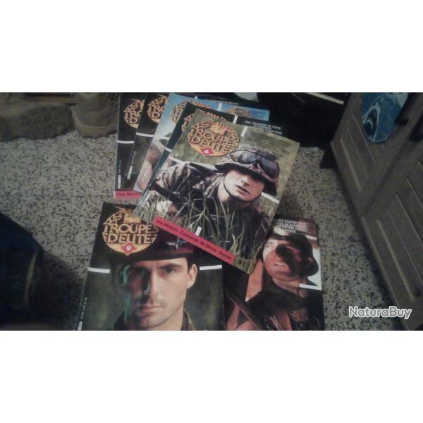 LOT de 8 revues TROUPES D'ELITE