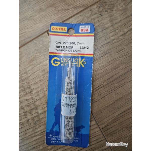 tampon de laine pour cal 270, 280, 7mm