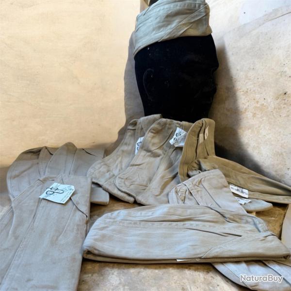 lot Calot troupe US army, chino ww2 (10 pieces)