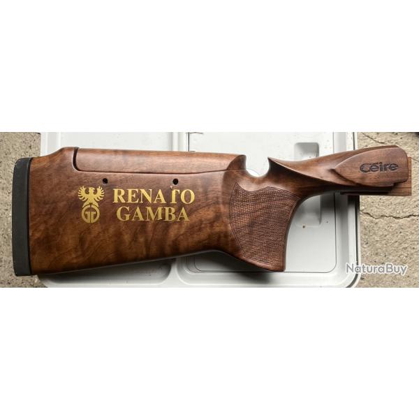 vend crosse bois ergonomique pour renato Gamba daytona longueur de la crosse 43 cm