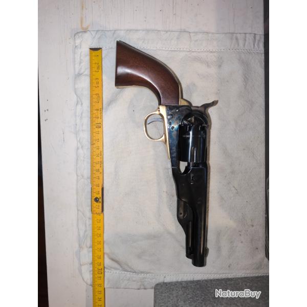 Revolver COLT 1862 POCKET POLICE SHERIFF ACIER Calibre 36 PIETTA (cpp36)