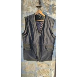 GILET CUIR PRO HUNTER HARKILA TAILLE 48 , neuf jamais port&eacute; cadeau taille trop petite