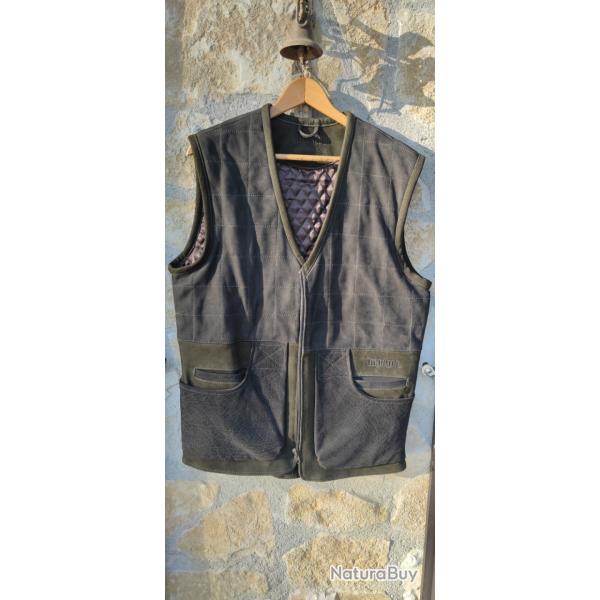 GILET CUIR PRO HUNTER HARKILA TAILLE 48 , neuf jamais port� cadeau taille trop petite