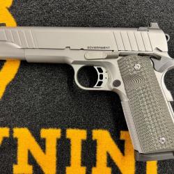 Bul Armory 1911 Government Silver 5" 45 acp