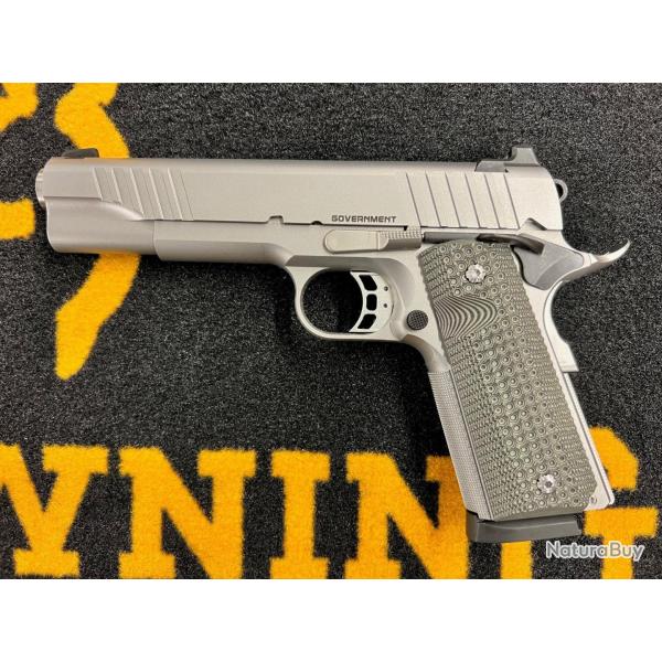 Bul Armory 1911 Government Silver 5" 45 acp