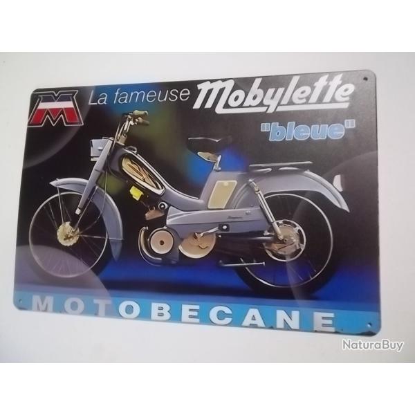 Plaque d�corative mobylette