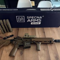 HK416 A5 SA-H11 ONE SPECNA ARMS FULL METAL AEG
