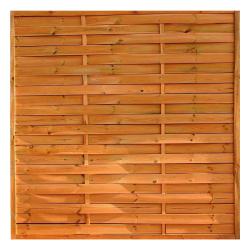 Panneau occultant en bois de pin 180x180 cm - &Eacute;cart 2,5 cm