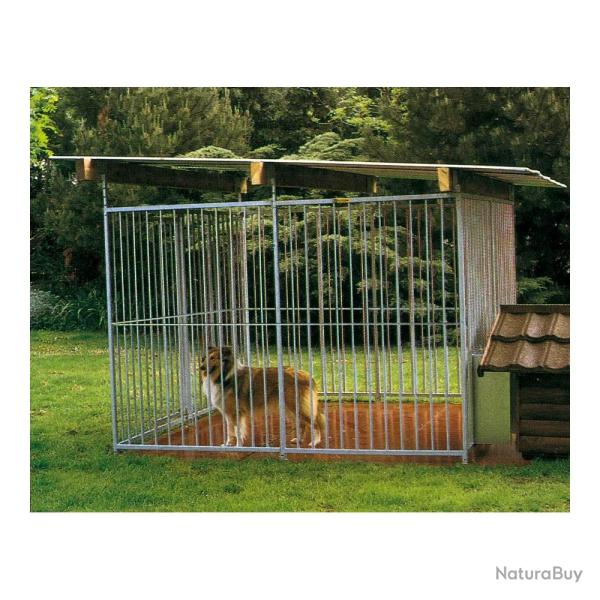 Panneau de chenil � barreaux 1,5m avec ouverture - Hauteur 184cm