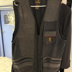 Vends gilet de Bal Trap browning d'occasion