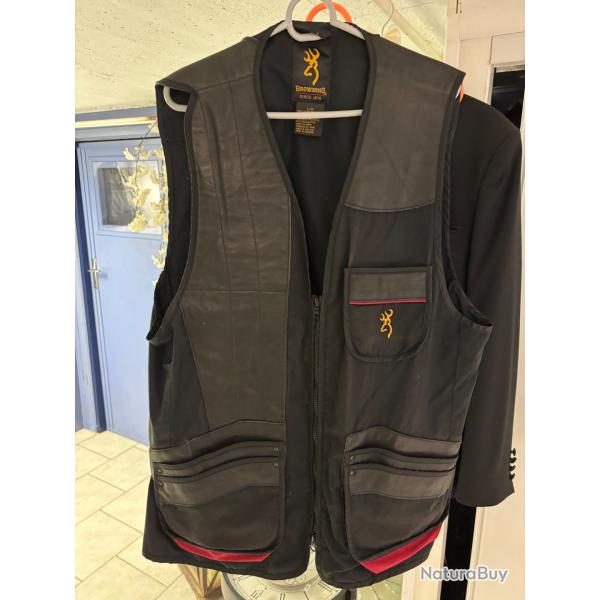 Vends gilet de Bal Trap browning d'occasion