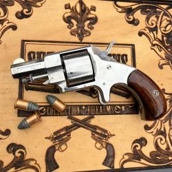 Tr&egrave;s rare Forehand & Wadsworth "Swamp Angel" .41 Rimfire. Worcester, Massachuset - fin XIXe si&egrave;cle