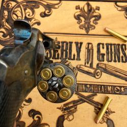 V&eacute;lodog &agrave; BARILLET BASCULANT rare syst&egrave;me ! Revolver de poche europ&eacute;en - d&eacute;but XXe si&egrave;cle poin&ccedil;on PV