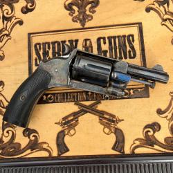 V&eacute;lodog &agrave; BARILLET BASCULANT rare syst&egrave;me ! Revolver de poche europ&eacute;en - d&eacute;but XXe si&egrave;cle poin&ccedil;on PV