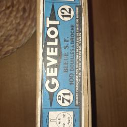 Douilles cal 12 /65 &agrave; broche GEVELOT NEUVES paquet de 20 vendu par poudrenoirepro