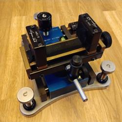 Trepied de tir competition Cicognani Reverse avec t&ecirc;te ADJ5 - Hunter Rimfire Benchrest