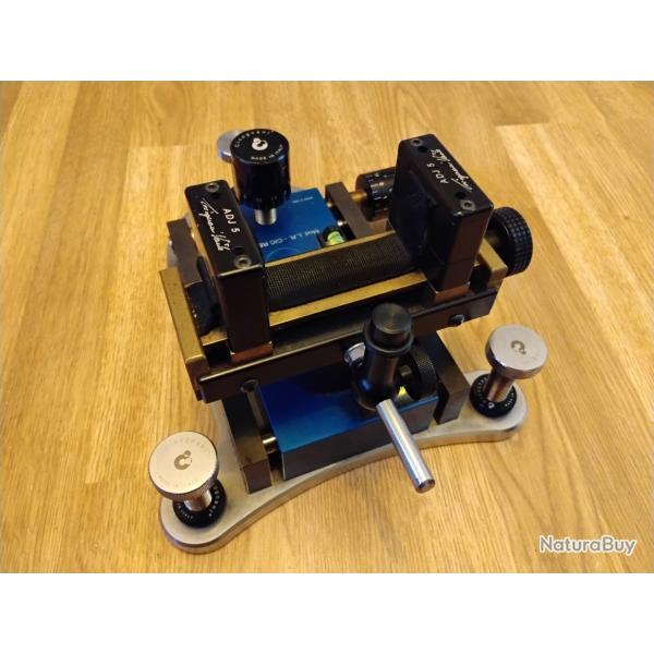 Trepied de tir competition Cicognani Reverse avec t�te ADJ5 - Hunter Rimfire Benchrest